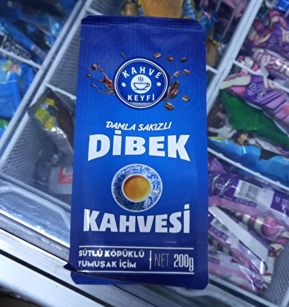 Kahve Keyfi Damla Sakızlı Dibek Kahvesi 200gr