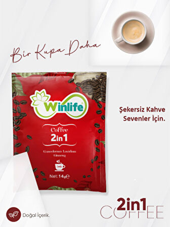 Winlife Ginseng 2'si 1 Arada 280 gr 20'li Hazır Kahve