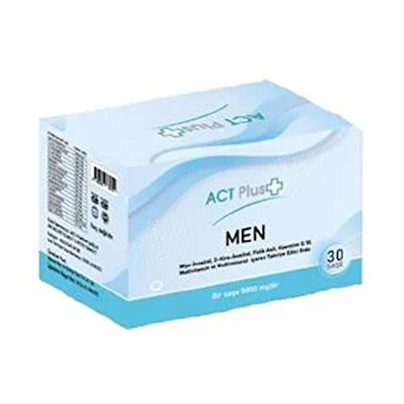 ACT Plus Men 30 Saşe