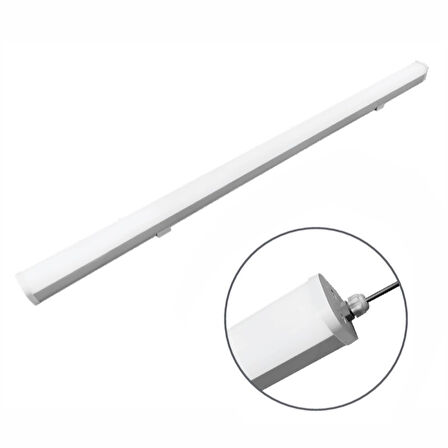 ZMR Etanj Armatür PC Kasa IP65 6500K 40W