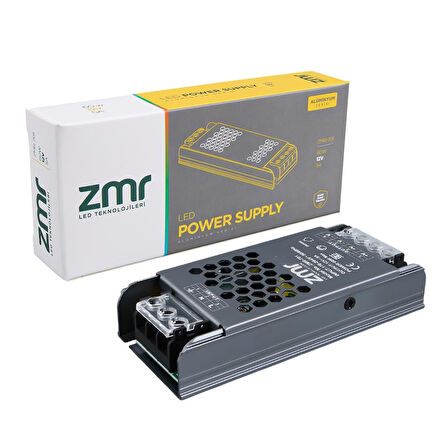 ZMR ZMR-701/B.00 12 Volt 5 Amper 60 Watt Slim Metal Kasa Adaptör