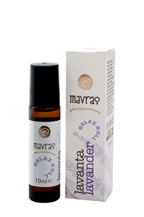 Mavras Lavanta Relax Roll 10 ml (Masaj Yağı)