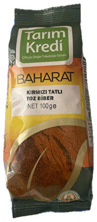 TK KIRMIZI TATLI TOZ BİBER 100GR