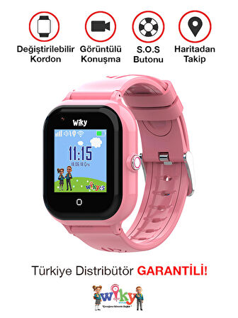 Wiky Watch Watch 4S Pembe Akıllı Saat