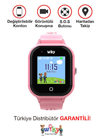 Wiky Watch Watch 4S Pembe Akıllı Saat