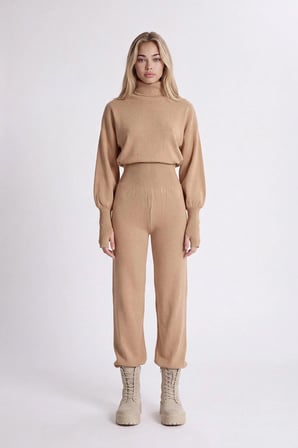Alt Üst Triko Thinky Takım Camel