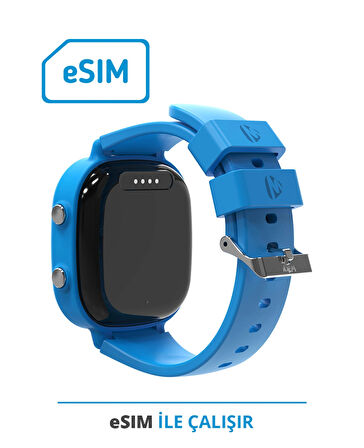 Wiky Watch 5E eSim'li Akıllı Çocuk Saati Görüntülü ve Sesli Arama, GPS, SOS, Konum Takibi (Turkcell eSIM)