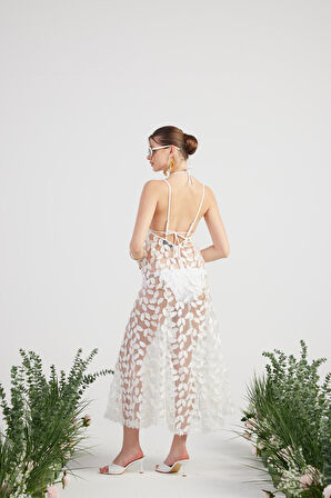 Markano Beatriz Elbise Beyaz