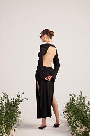 Markano Cameron Elbise Siyah