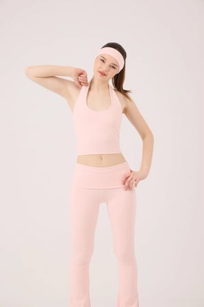 Boyundan Askılı Ellen Büstiyer Pembe