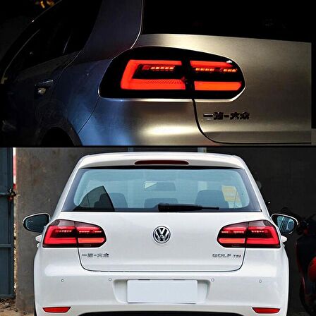 Vw golf 6 stop lambası takımı ledli animasyonlu 2009 / 2013