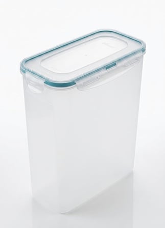 Moonstar Mlock Sızdırmaz Kilitli Saklama Kabı – 3D Yazıcı Filament Koruma ve Bakliyat Erzak Kutusu, Nem Geçirmez Mat Şeffaf Plastik Düzenleyici (BPA İçermez)(4000ml)
