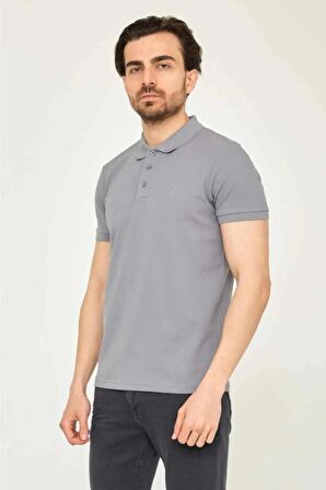 CAZADOR CAZ 4613 A.GRI POLO YAKA T-SHIRT