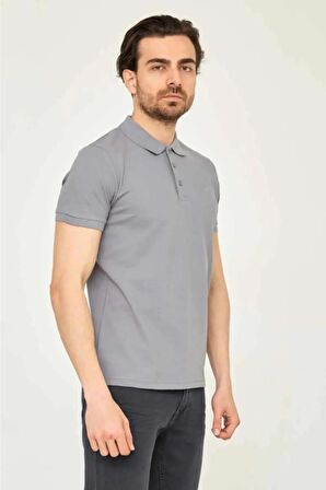 CAZADOR CAZ 4613 A.GRI POLO YAKA T-SHIRT