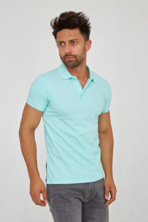 CAZADOR CAZ 4613 AÇIK YEŞİL POLO YAKA t-shirt