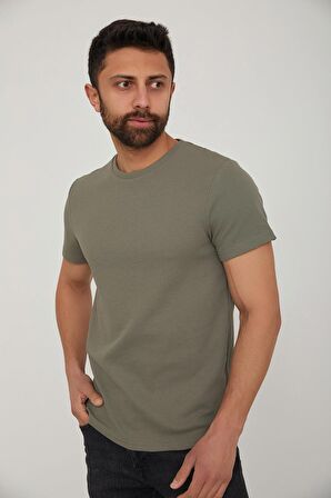 4140 Cazador Erkek  T-shirt HAKİ