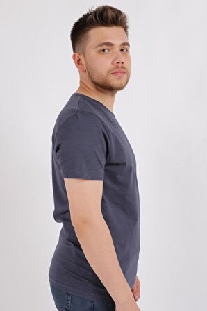 Cazador 4601 Erkek V Flamlı T-Shirt