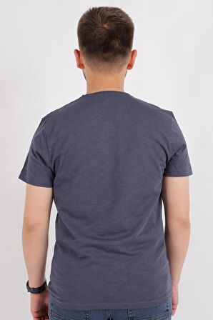 Cazador 4601 Erkek V Flamlı T-Shirt