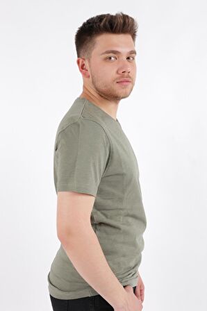 Cazador 4601 Erkek V Flamlı T-Shirt