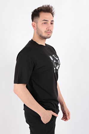 Cazador 4088 Erkek Bisiklet Yaka T-Shirt