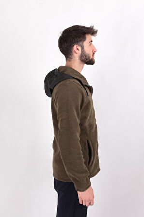 Cazador 5009 Erkek Polar Sweatshirt Hırka