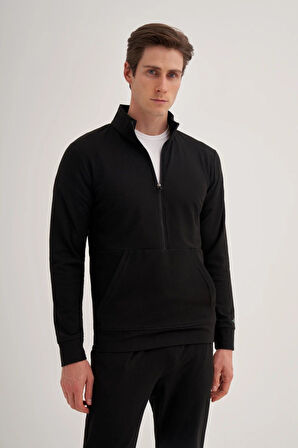 Cazador 5078 Erkek Polar Sweatshirt Hırka