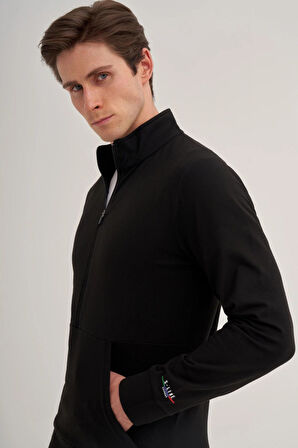 Cazador 5078 Erkek Polar Sweatshirt Hırka