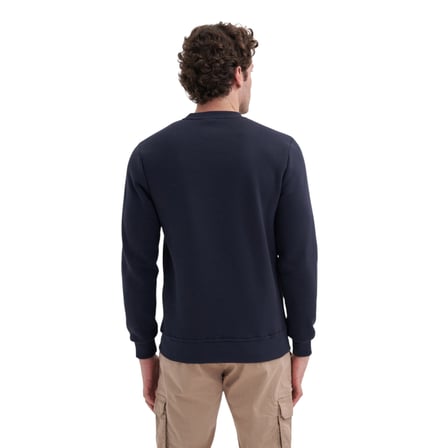 Slim Fit Örme Erkek Sweatshirt