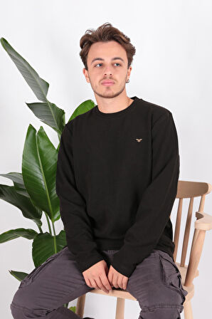 Cazador 5153 Erkek Waffle Sweatshirt