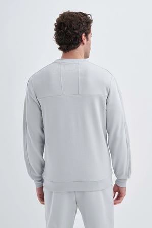 Caz 5219 Interlok Sweat 24kceeo05219 A.gri