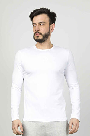 Cazador LCY BASIC SWEAT ERKEK 5606 BEYAZ 