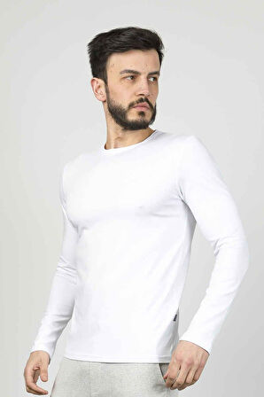 Cazador LCY BASIC SWEAT ERKEK 5606 BEYAZ 