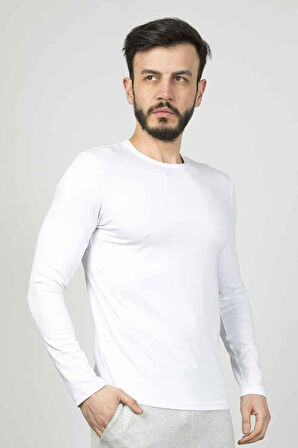 Cazador LCY BASIC SWEAT ERKEK 5606 BEYAZ 