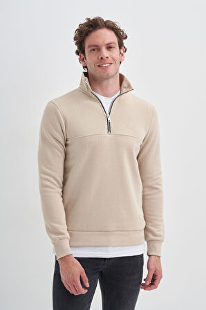 5618 Cazador Erkek Sweat BEJ