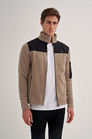 Cazador 5638 Erkek Polar Sweatshirt Hırka