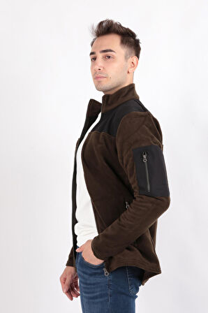 Cazador 5638 Erkek Polar Sweatshirt Hırka