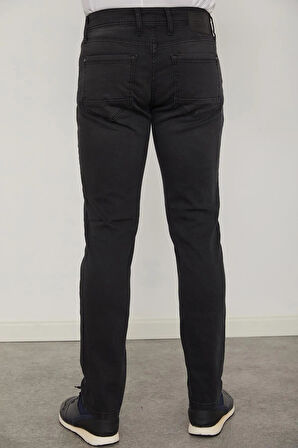 Cazador Parker Erkek Denim/Kot Pantolon  Slim Fit 0109 Siyah