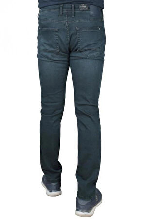 Cazador Parker Denim Erkek Kot Pantolon Slim Fit  0717 Mavi