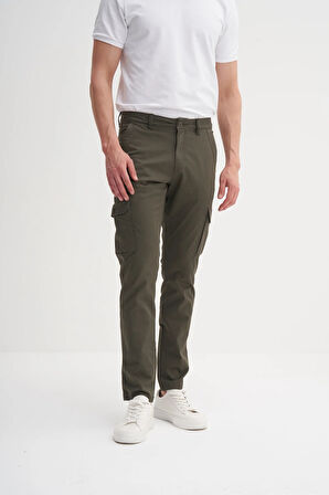 Cazador CAZ 0012 Erkek Kargo Pantolon Haki