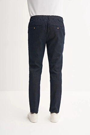 Cazador Jogger Denim Pantolon Beli Bağcıklı Düz Paça 810