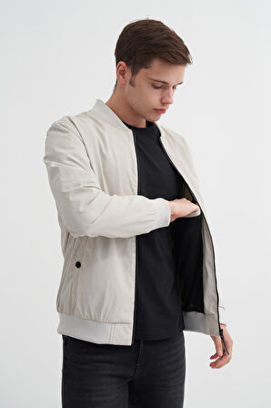 Cazador İnce Erkek Mont/Rüzgarlık 1019 Gri 