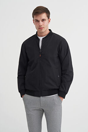 Cazador İnce Erkek Mont/Rüzgarlık 1019 Siyah 