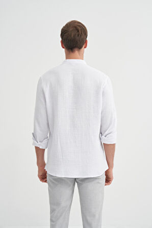 Cazador 2025 Erkek Uzun Kol Hakim Yaka Gömlek