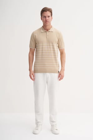 Regular Fit Polo Yaka Triko Tişört