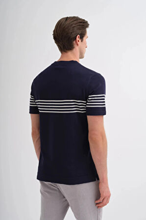 CAZADOR 3040 BISIKLET YAKA TRİKO TİŞÖRT ERKEK EKRU 