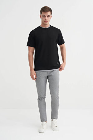 Cazador 4003 Erkek Bisiklet Yaka T-Shirt