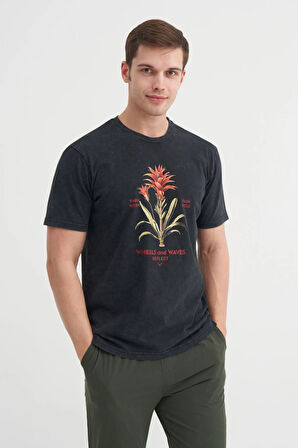 Cazador 4046 Erkek Bisiklet Yaka T-Shirt