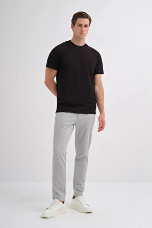 Cazador CAZ 4047 BIS YK T-SHIRT SİYAH
