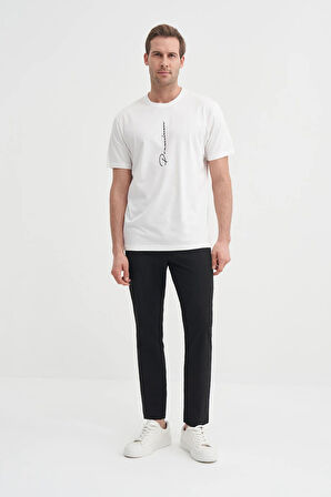 Cazador 4091 Erkek Bisiklet Yaka T-Shirt