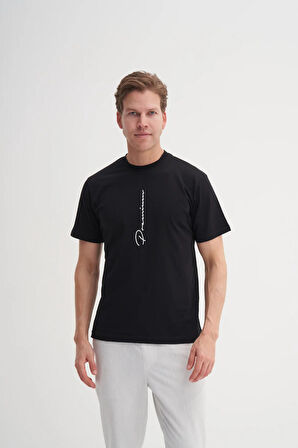 Cazador 4091 Erkek Bisiklet Yaka T-Shirt